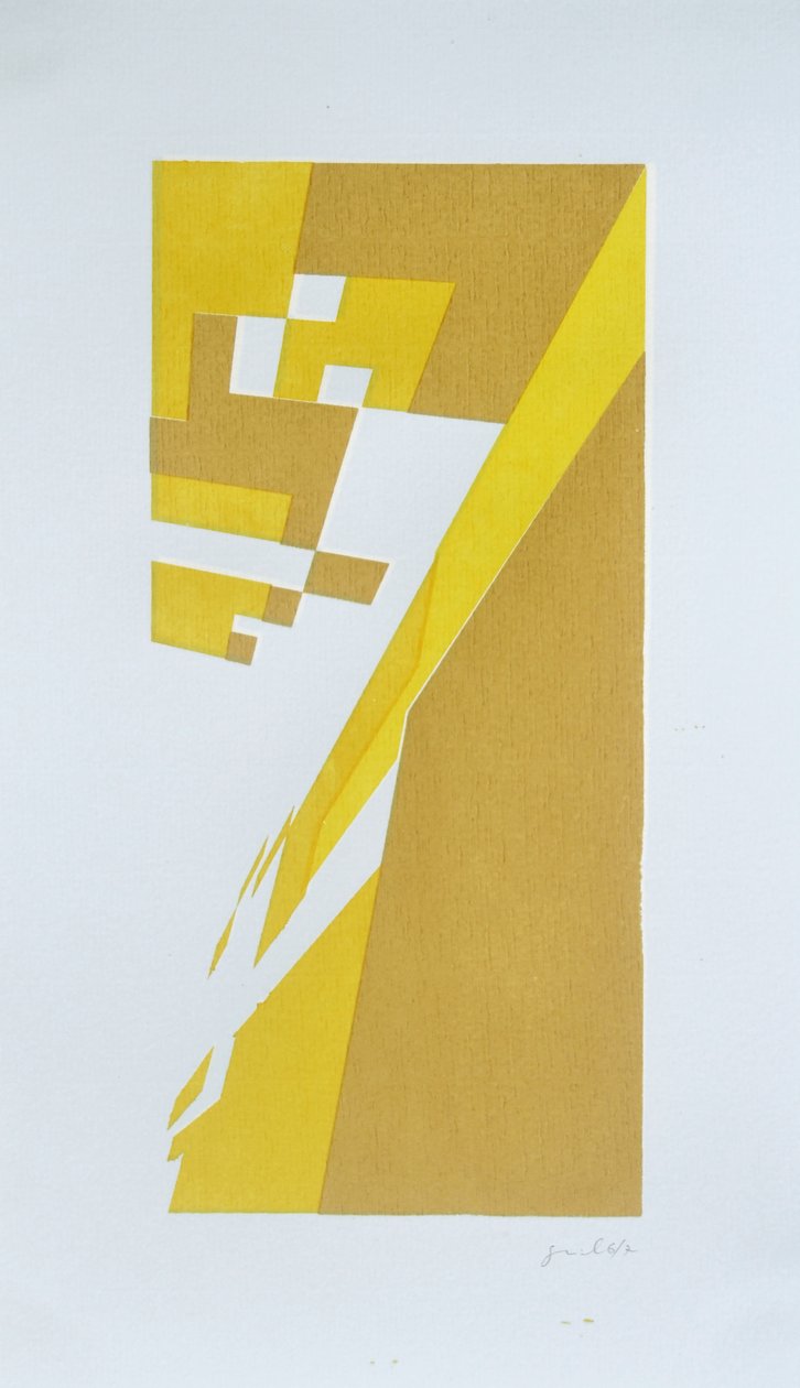 Dekonstrukció N°8, 2014 (tinta, papír) alkotó: Guilherme Pontes