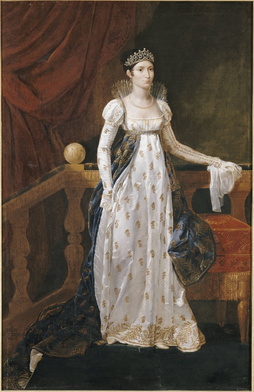 Elisa Bonaparte-Baciocchi, Toszkána nagyhercegnője alkotó: Guillaume Guillon Lethière