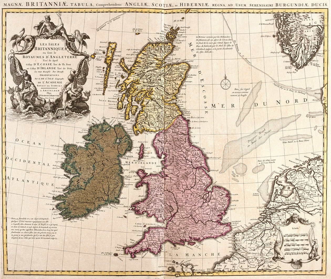Nagy-Britannia és Írország alkotó: Guillaume Delisle