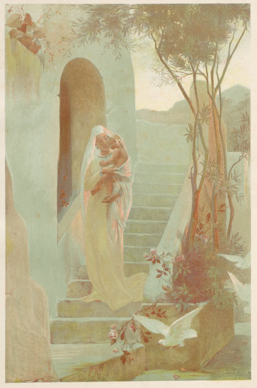 LEnfant, 1899. alkotó: Guillaume Dubufe