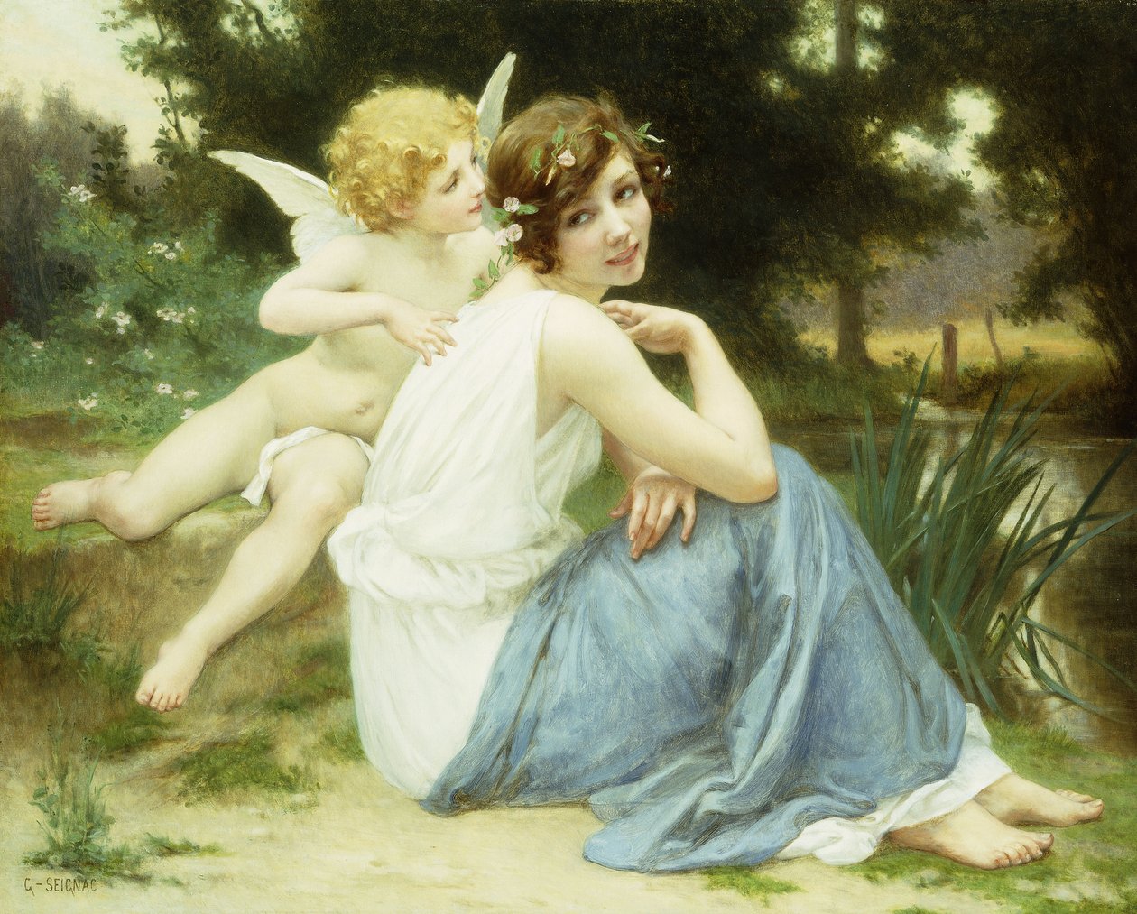 Szerelem suttogása, alkotó: Guillaume Seignac