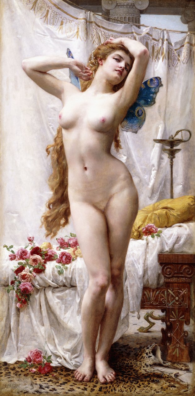 A psziché ébredése, alkotó: Guillaume Seignac