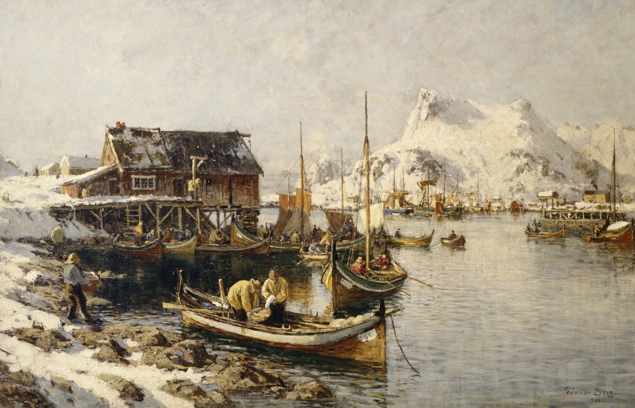 Tjeldbergtind, Lofoten alkotó: Gunnar Berg