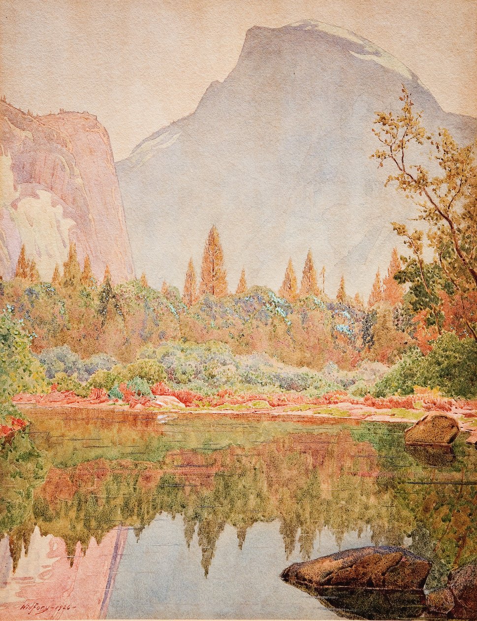 Half Dome, Yosemite alkotó: Gunnar Widforss