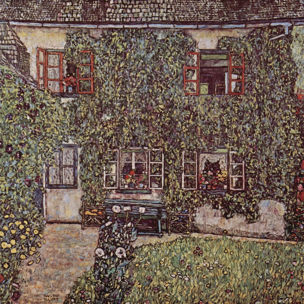 Guardaboschi háza alkotó: Gustav Klimt