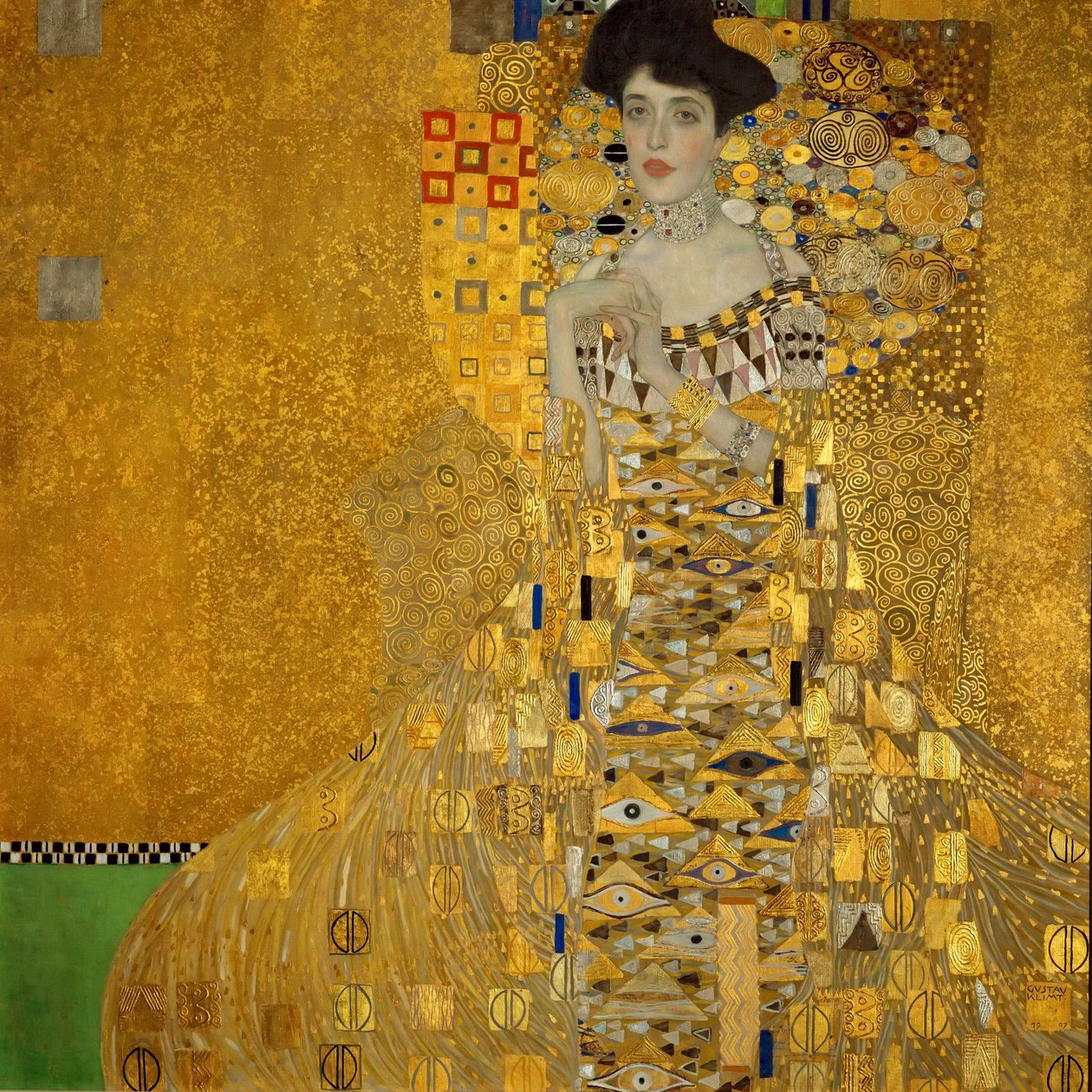 Adele Bloch-Bauer arcképe alkotó: Gustav Klimt