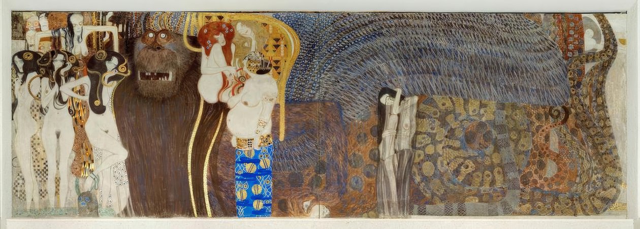 Beethovenfries alkotó: Gustav Klimt