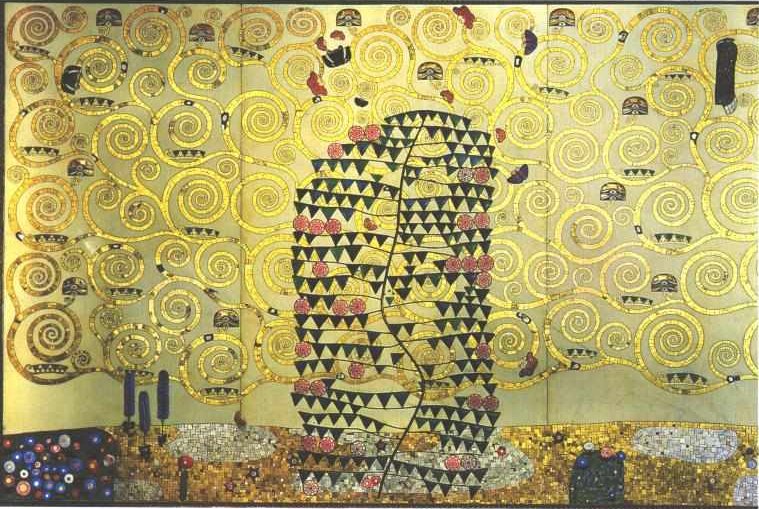 Teljesítés - Teljesítés - Munkasablon a tároló frízhez alkotó: Gustav Klimt