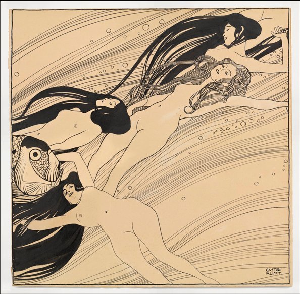 Halvér alkotó: Gustav Klimt