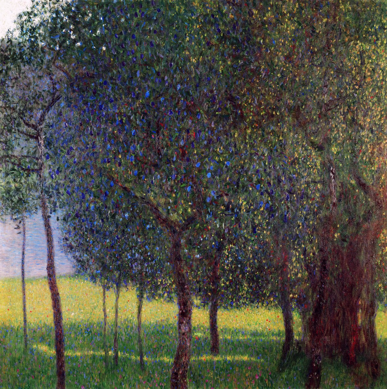 Gyümölcsfák, 1901 alkotó: Gustav Klimt