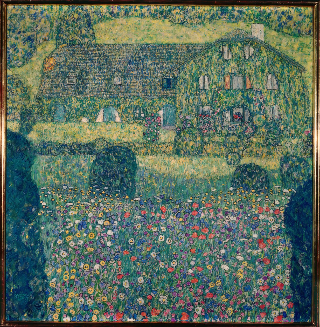 Vidéki ház az Attersee-n alkotó: Gustav Klimt