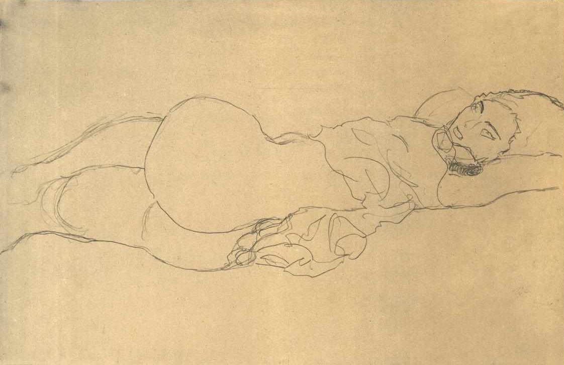 Vízszintes félciklus alkotó: Gustav Klimt