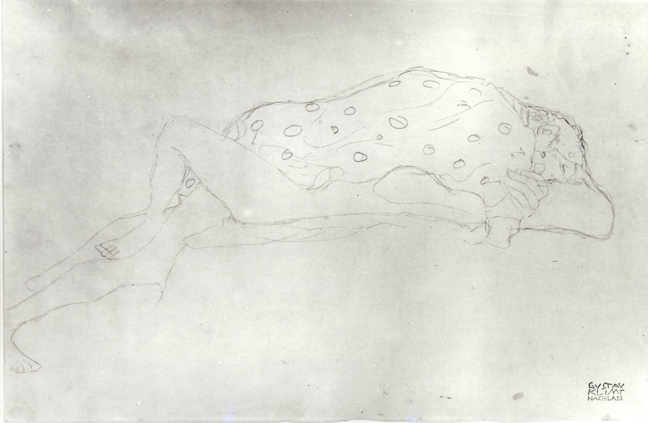 Szerelmesek, 1913 körül alkotó: Gustav Klimt