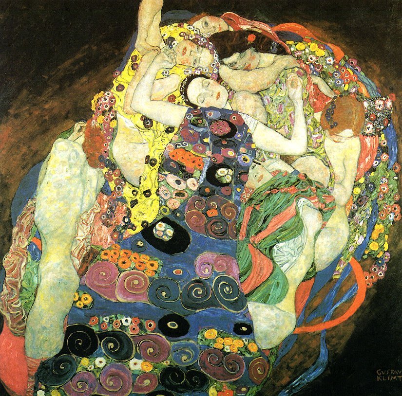 A Szűzek alkotó: Gustav Klimt