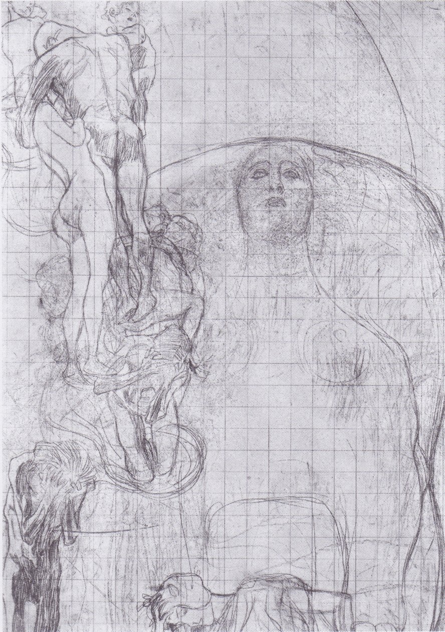 A filozófia vázlata alkotó: Gustav Klimt