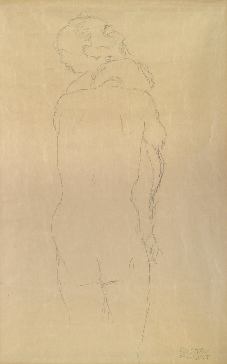 Ádám és Éva tanulnak alkotó: Gustav Klimt