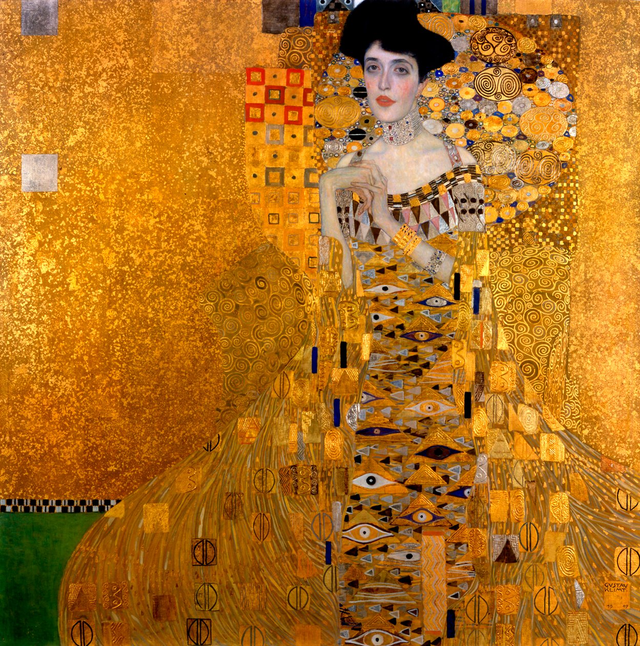I. Bloch-Bauer Adél, 1907 alkotó: Gustav Klimt