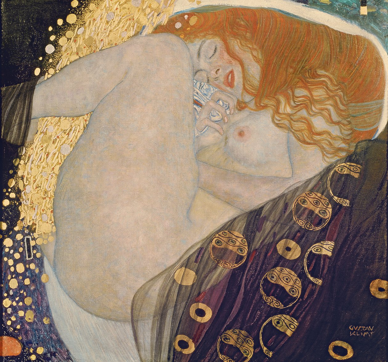 Danaë alkotó: Gustav Klimt