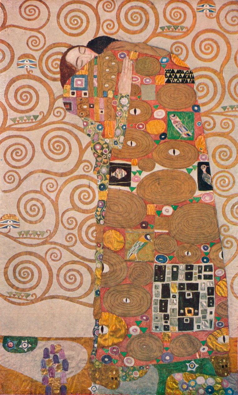 A beteljesülés, 1905 alkotó: Gustav Klimt