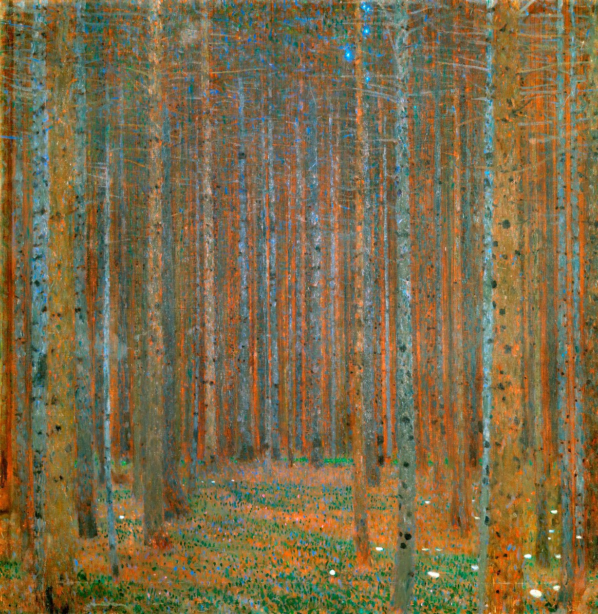 Fenyőerdő I, 1901 alkotó: Gustav Klimt