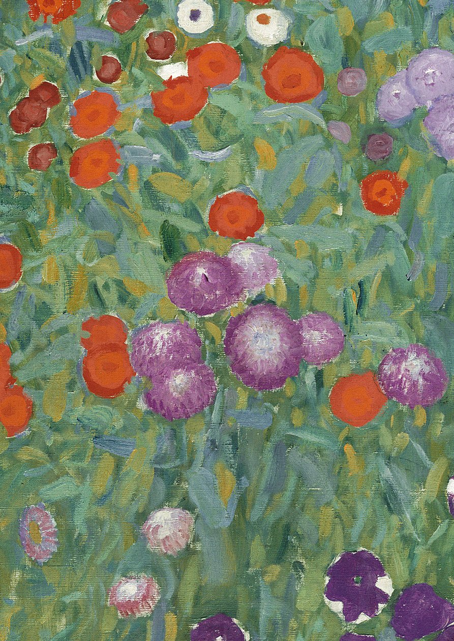 Virágoskert, 1905-07 alkotó: Gustav Klimt
