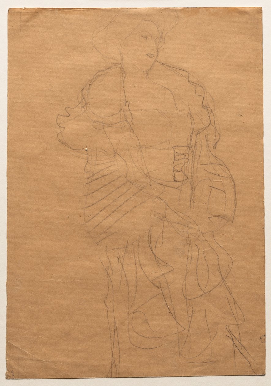 Hermine Gallia, c. 1903. alkotó: Gustav Klimt