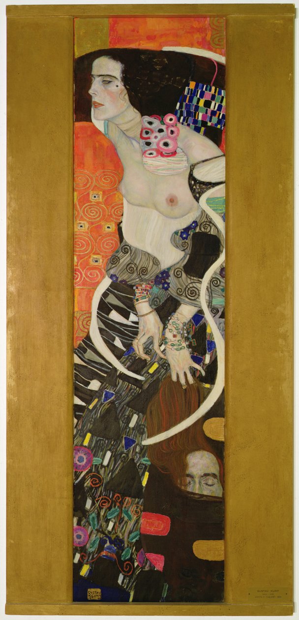 II. Judit (Salome) 1909 (olaj, vászon) alkotó: Gustav Klimt