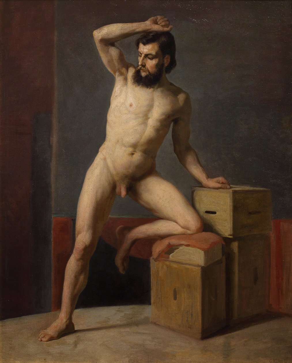 Férfi meztelen alkotó: Gustav Klimt