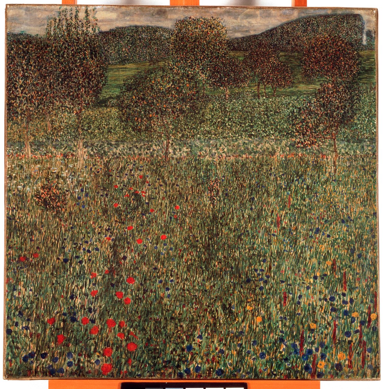 Gyümölcsöskert, 1905 körül (olaj, vászon) alkotó: Gustav Klimt