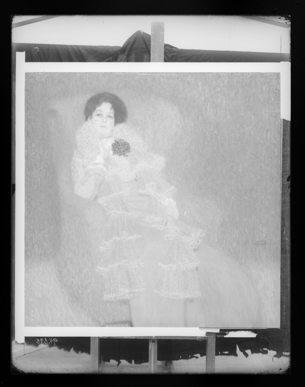 Marie (Mary Anna) Henneberg portréja alkotó: Gustav Klimt