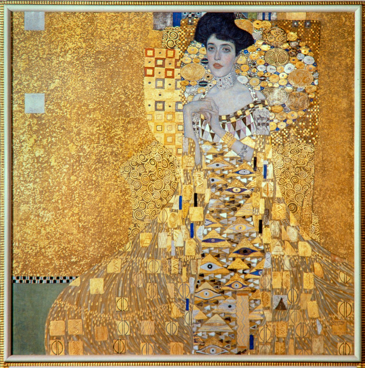 Bloch-Bauer Adél portréja alkotó: Gustav Klimt