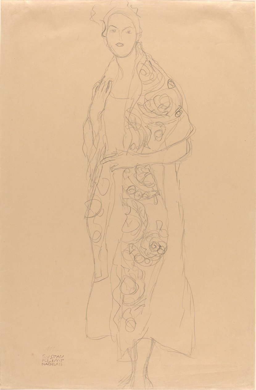 Egy nő portréja alkotó: Gustav Klimt