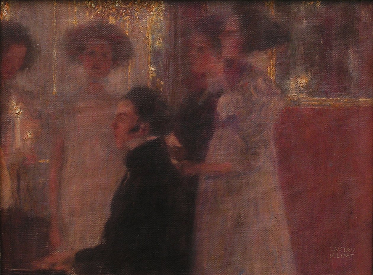 Schubert a zongoránál (vázlat) alkotó: Gustav Klimt