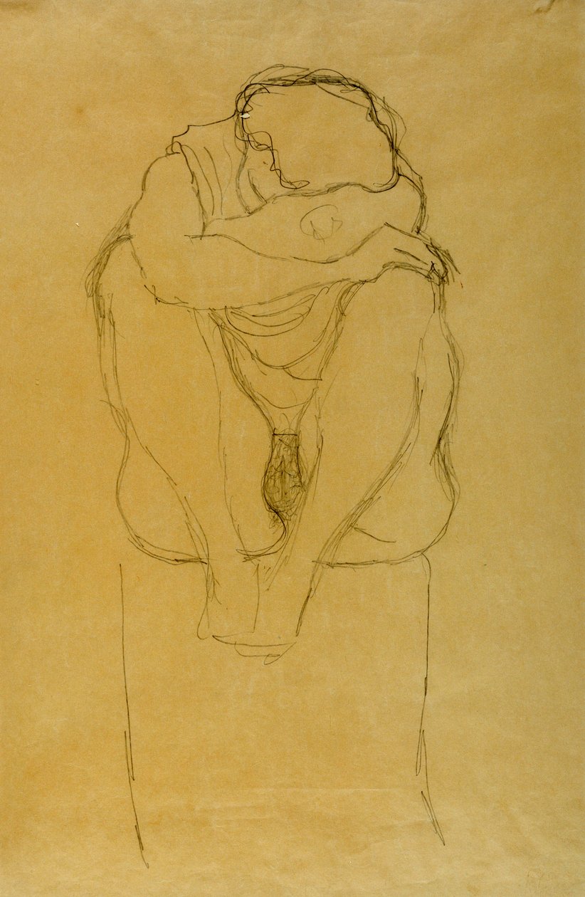 Ülő Nő alkotó: Gustav Klimt