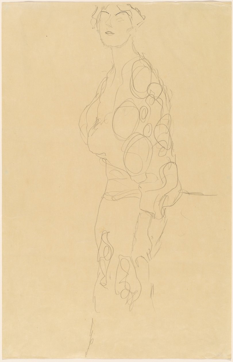 Álló Nő alkotó: Gustav Klimt