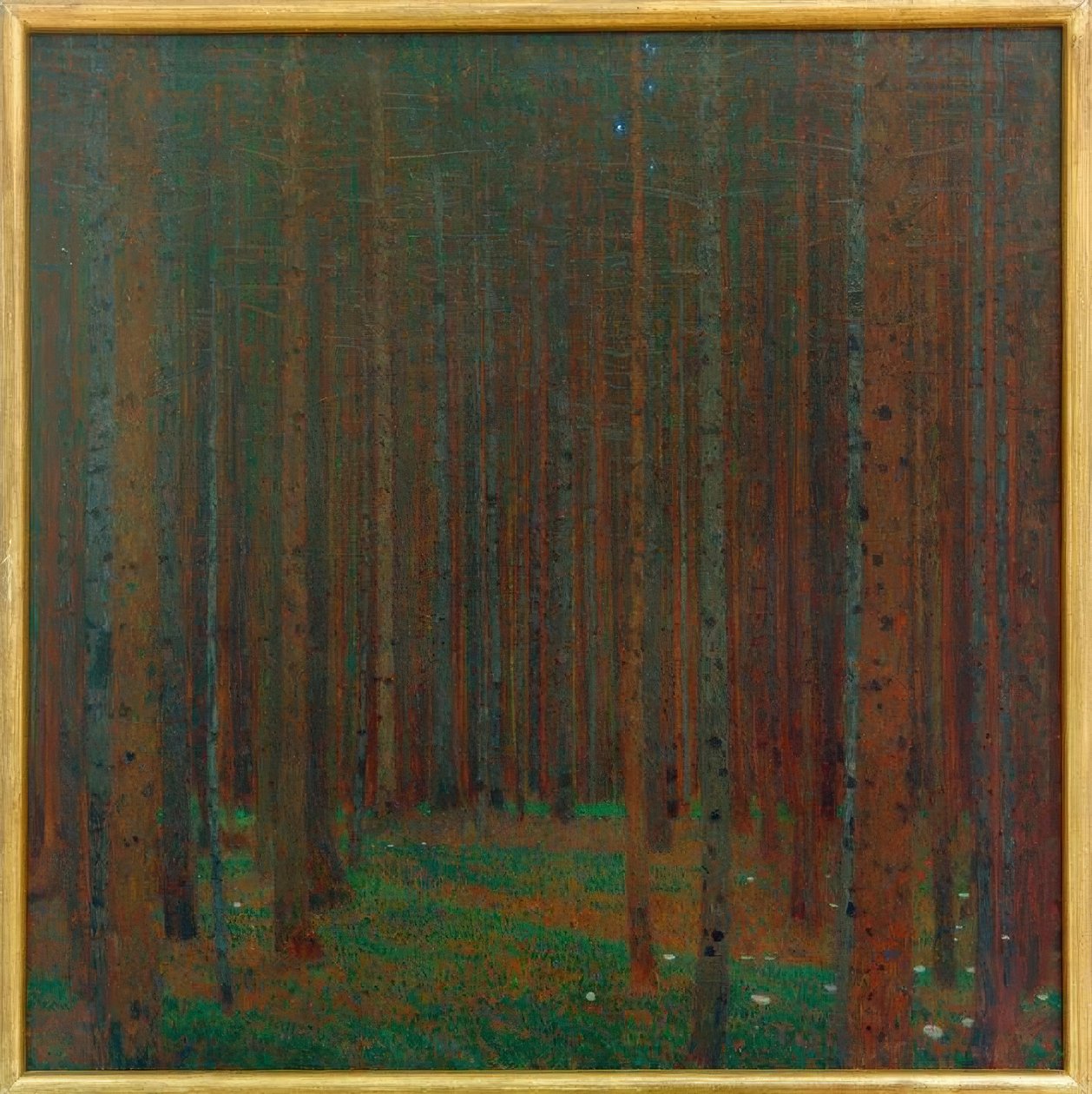 Fenyőerdő I alkotó: Gustav Klimt