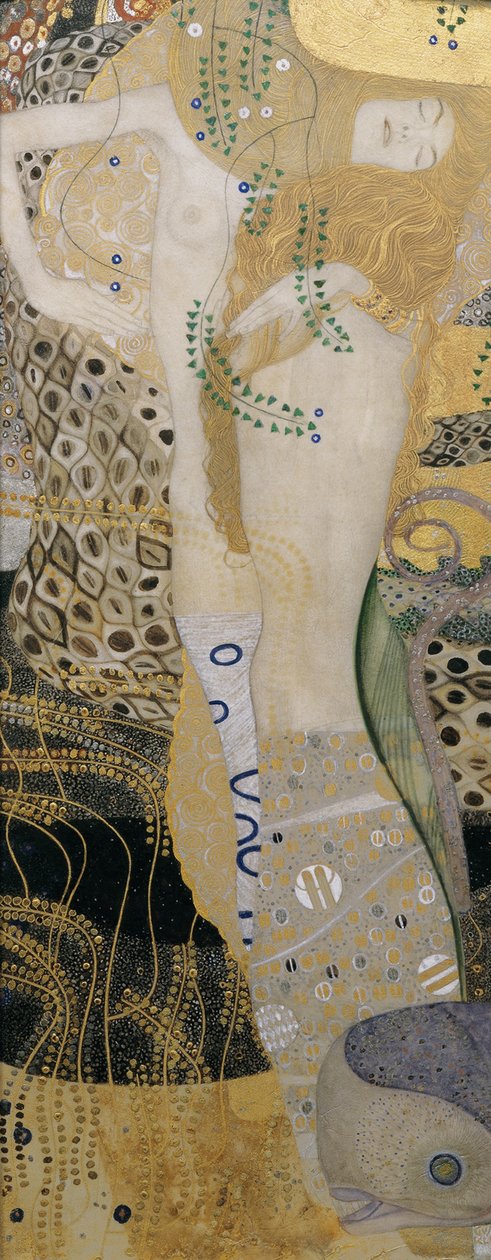A hidra, 1904-1906 alkotó: Gustav Klimt