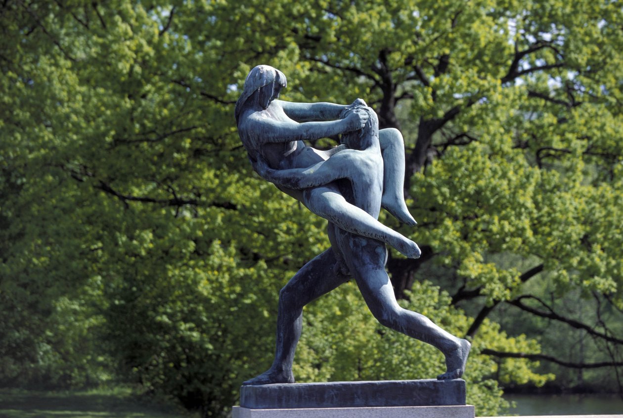 szobor, Frognerparken, Oslo, Norvégia, Európa alkotó: Gustav Vigeland