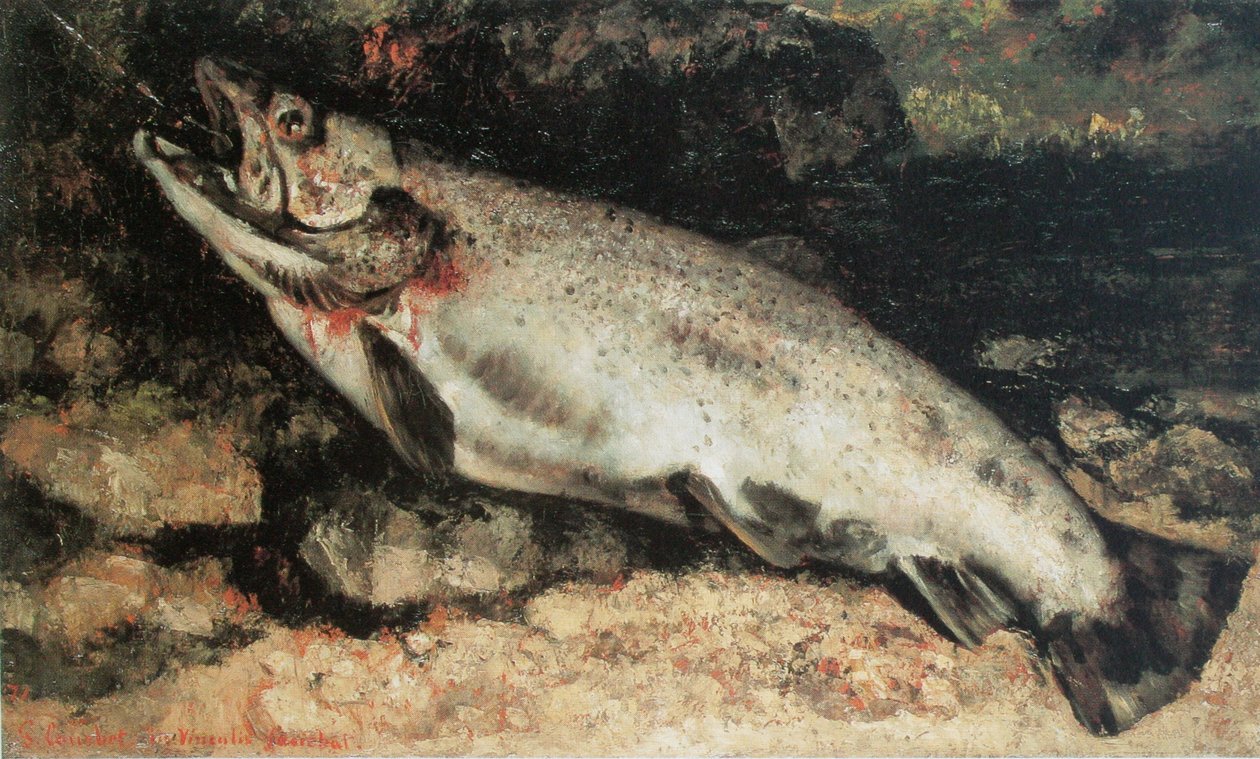 A pisztráng alkotó: Gustave Courbet