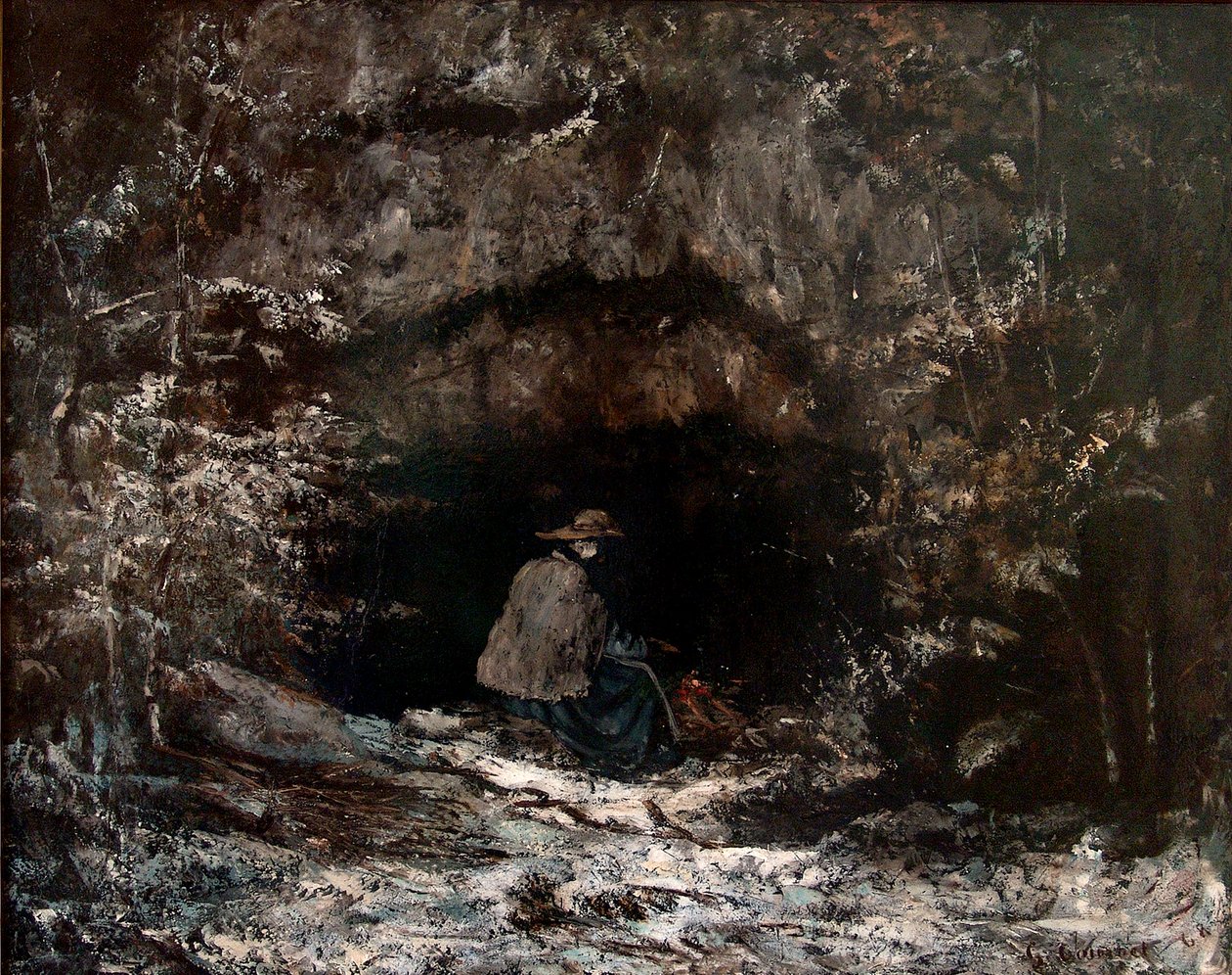 Téli alkotó: Gustave Courbet