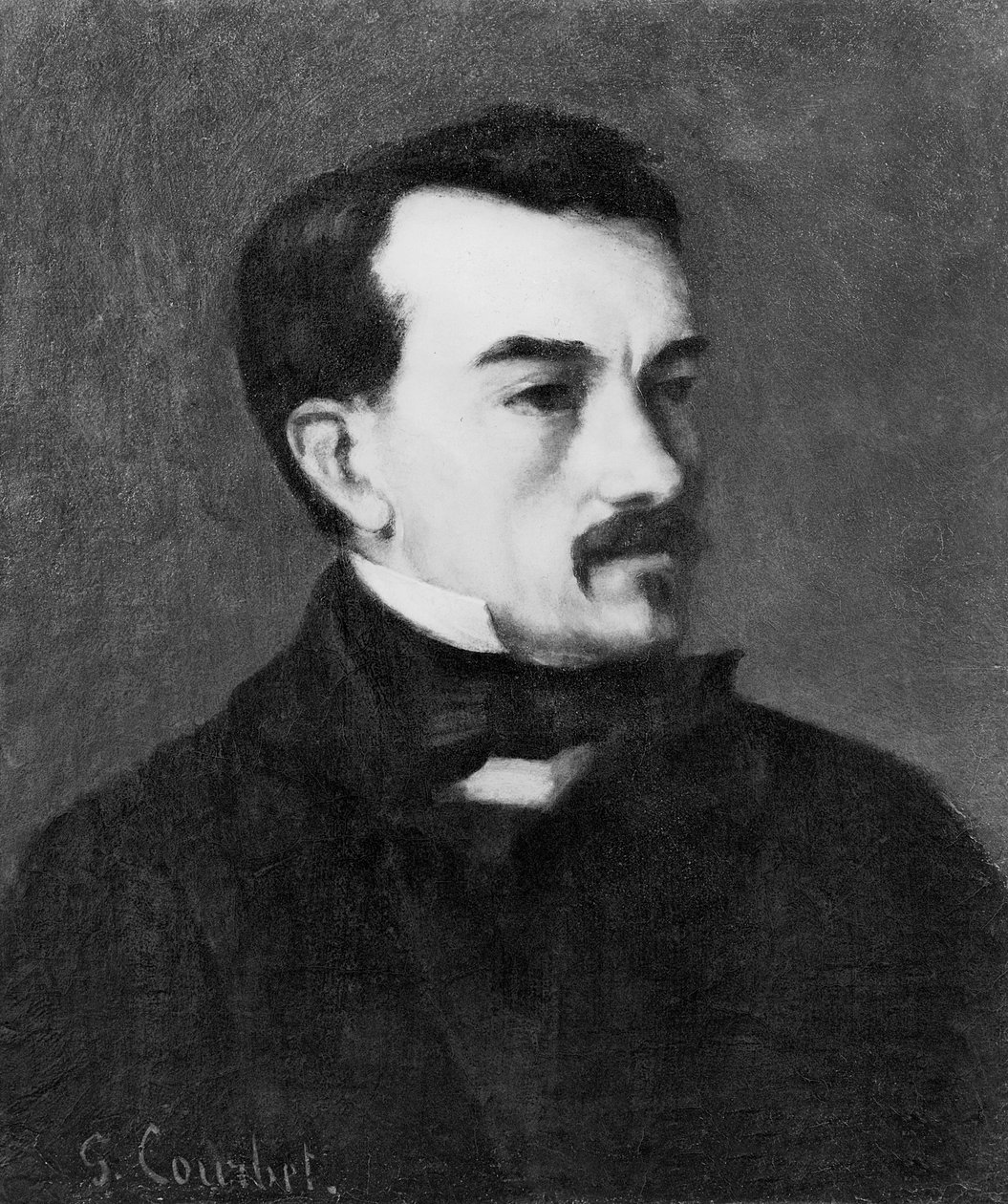 Egy férfi portréja alkotó: Gustave Courbet