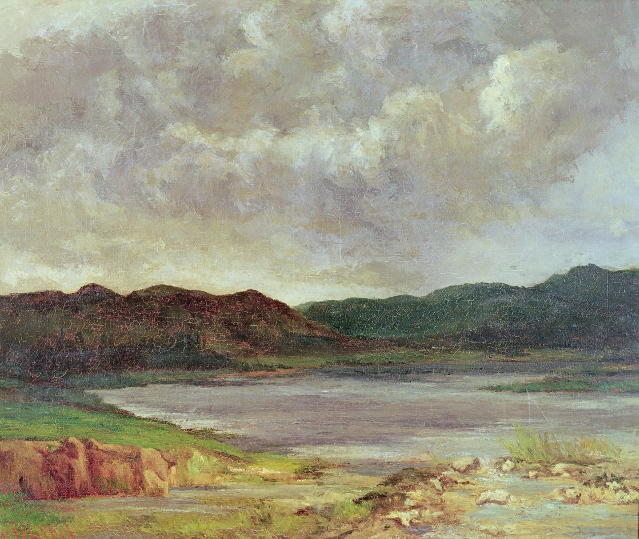 A Fekete-tó, 1872 alkotó: Gustave Courbet