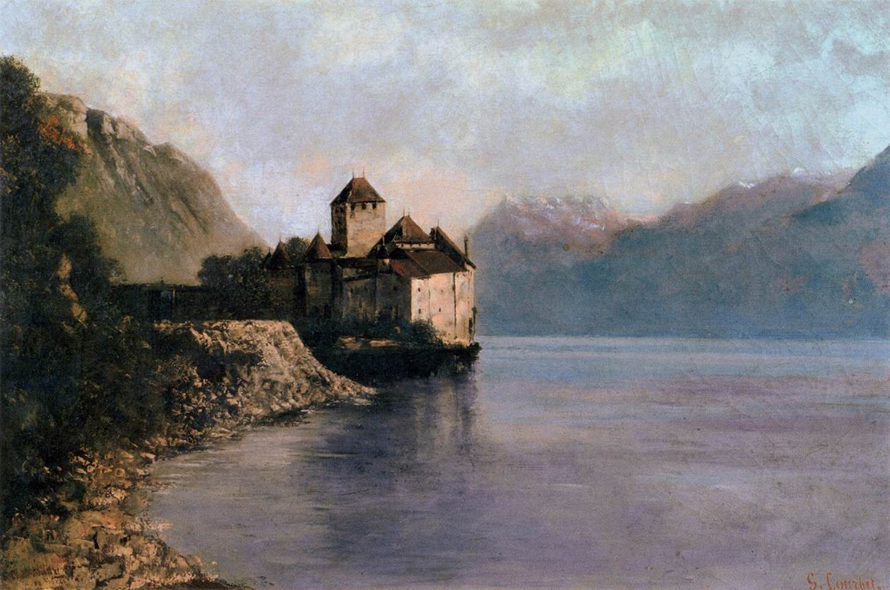 Château de Chillon alkotó: Gustave Courbet