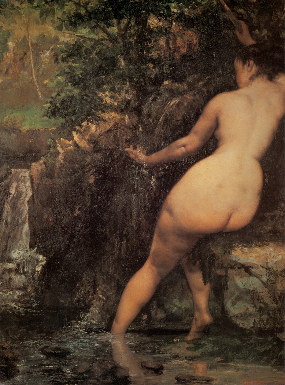A forrás alkotó: Gustave Courbet