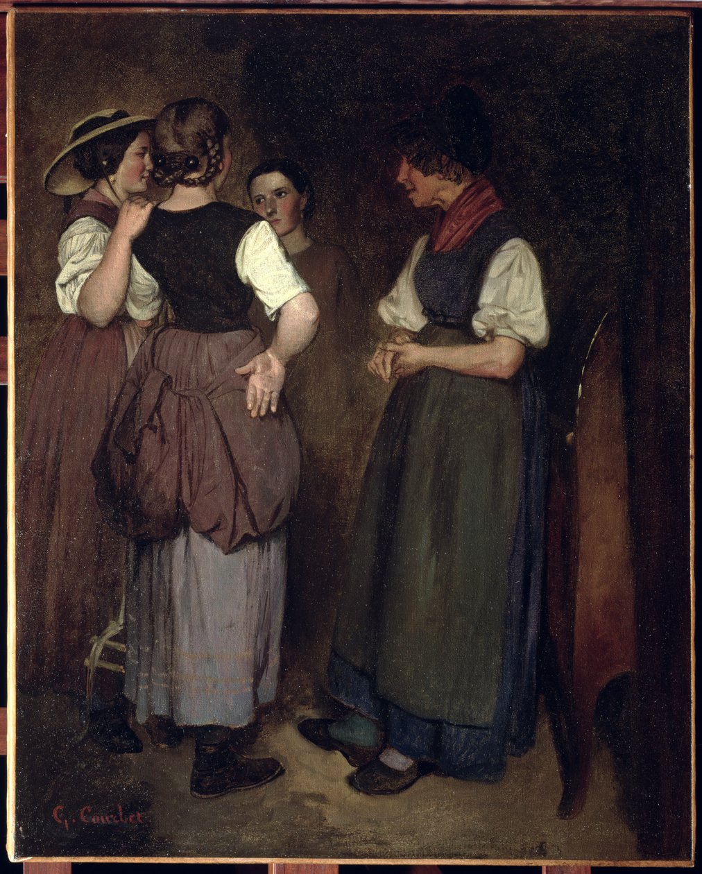 Salvan nagymama történetei, 1847 alkotó: Gustave Courbet