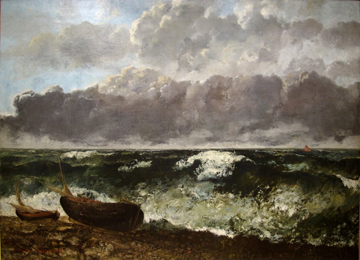 A viharos tenger alkotó: Gustave Courbet