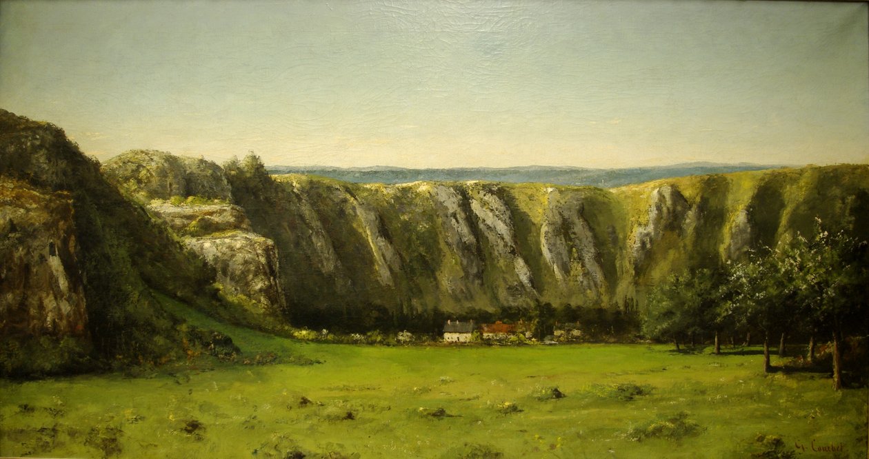 A Tíz óra sziklája alkotó: Gustave Courbet