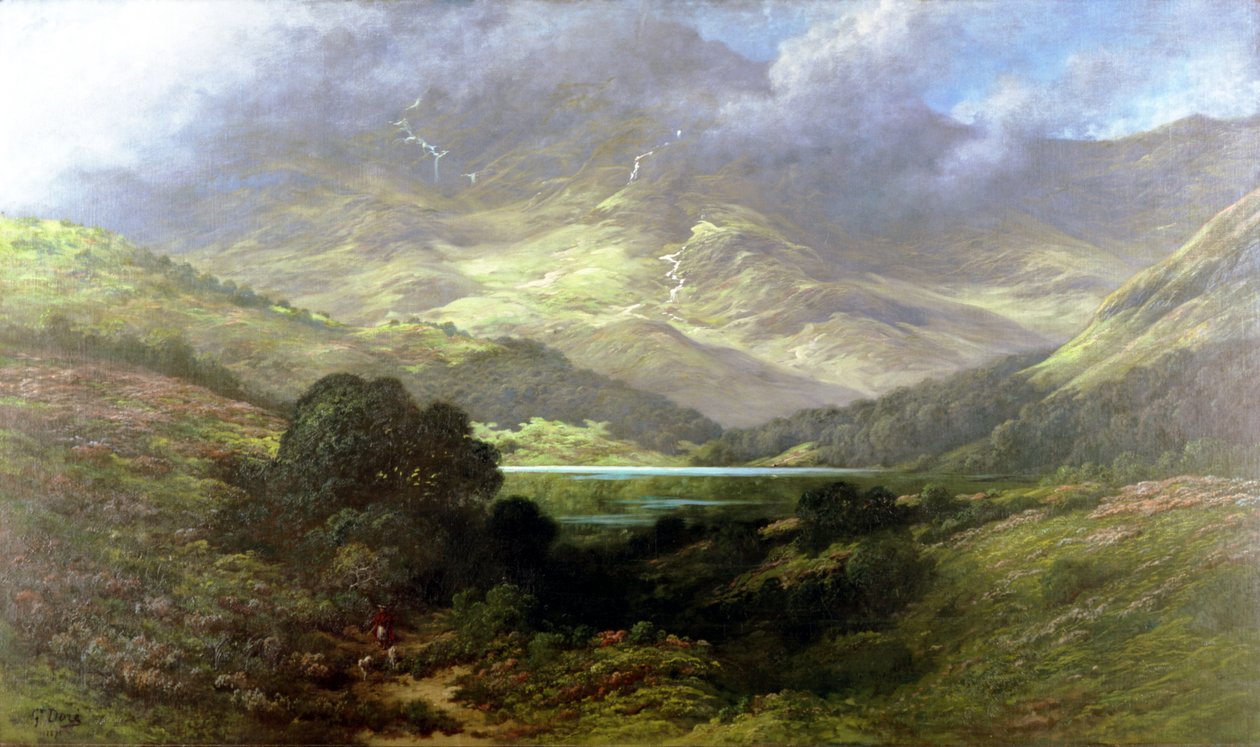 Skót Felvidék alkotó: Gustave Dore