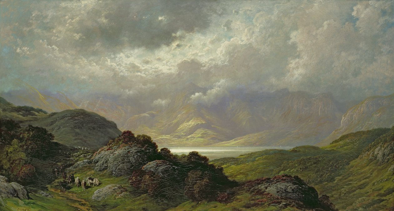 skót táj alkotó: Gustave Dore