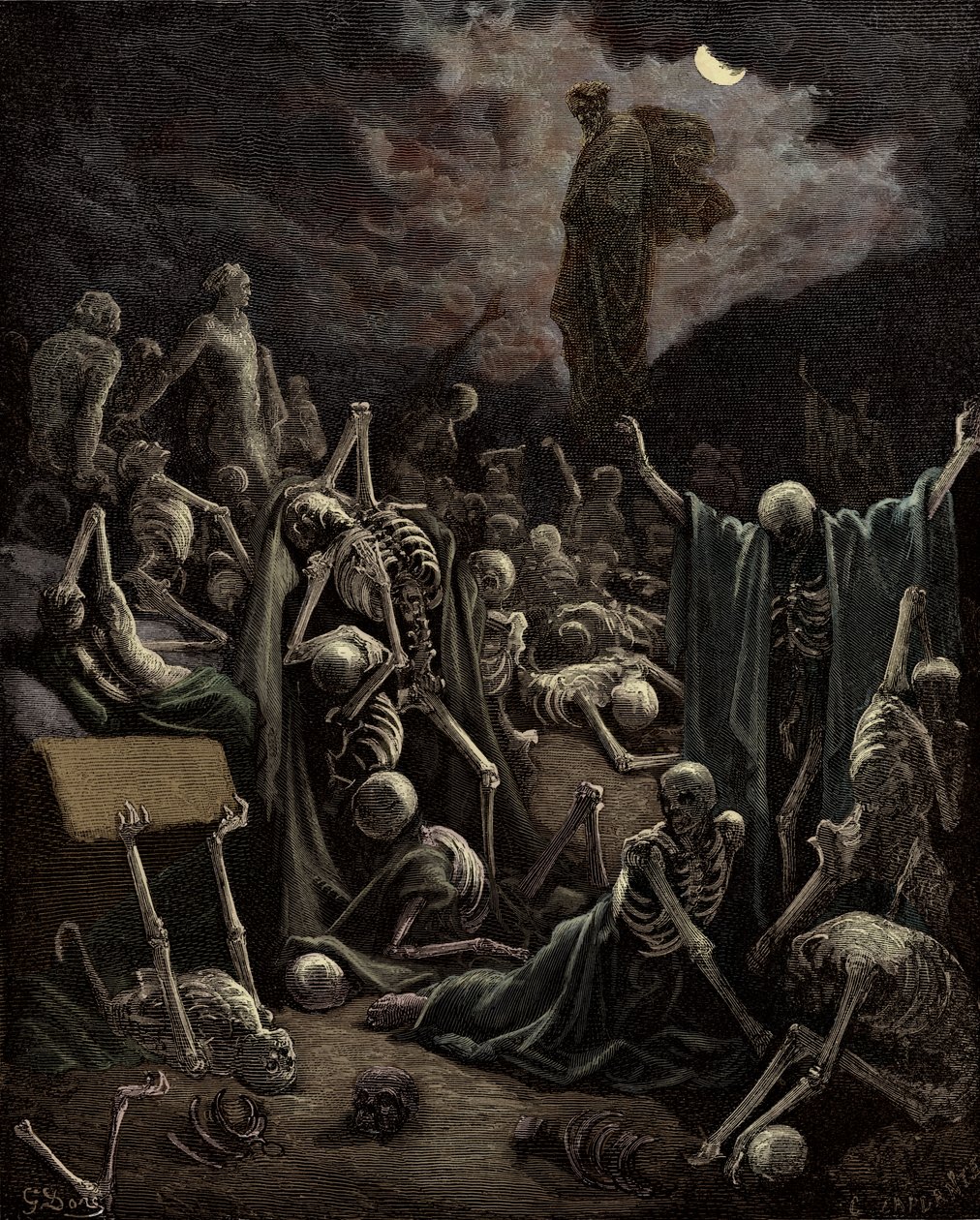 Ezékiel látomása alkotó: Gustave Dore